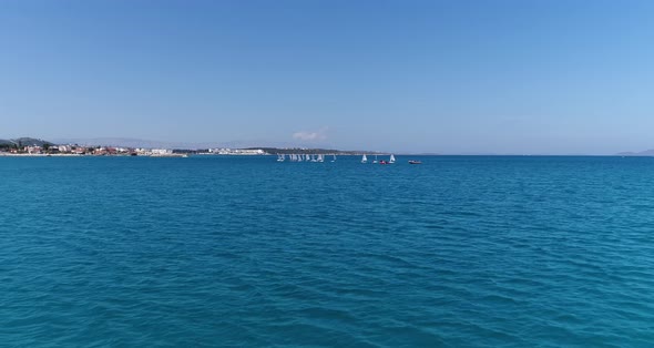 WindSurfers Timelapse with Drone alt
