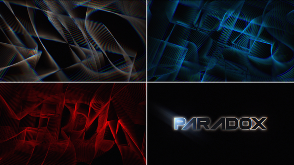 Paradox Title Opener - VideoHive 30390068