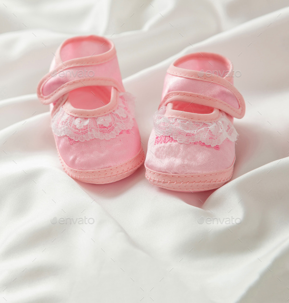 Baby satin sale shoes