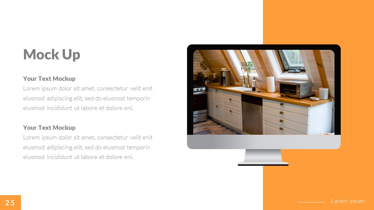 Amplify - Interior Home Design Powerpoint Template, Presentation Templates