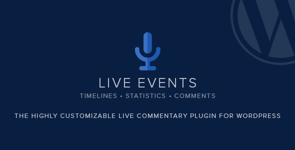 Live Events - CodeCanyon 21364641