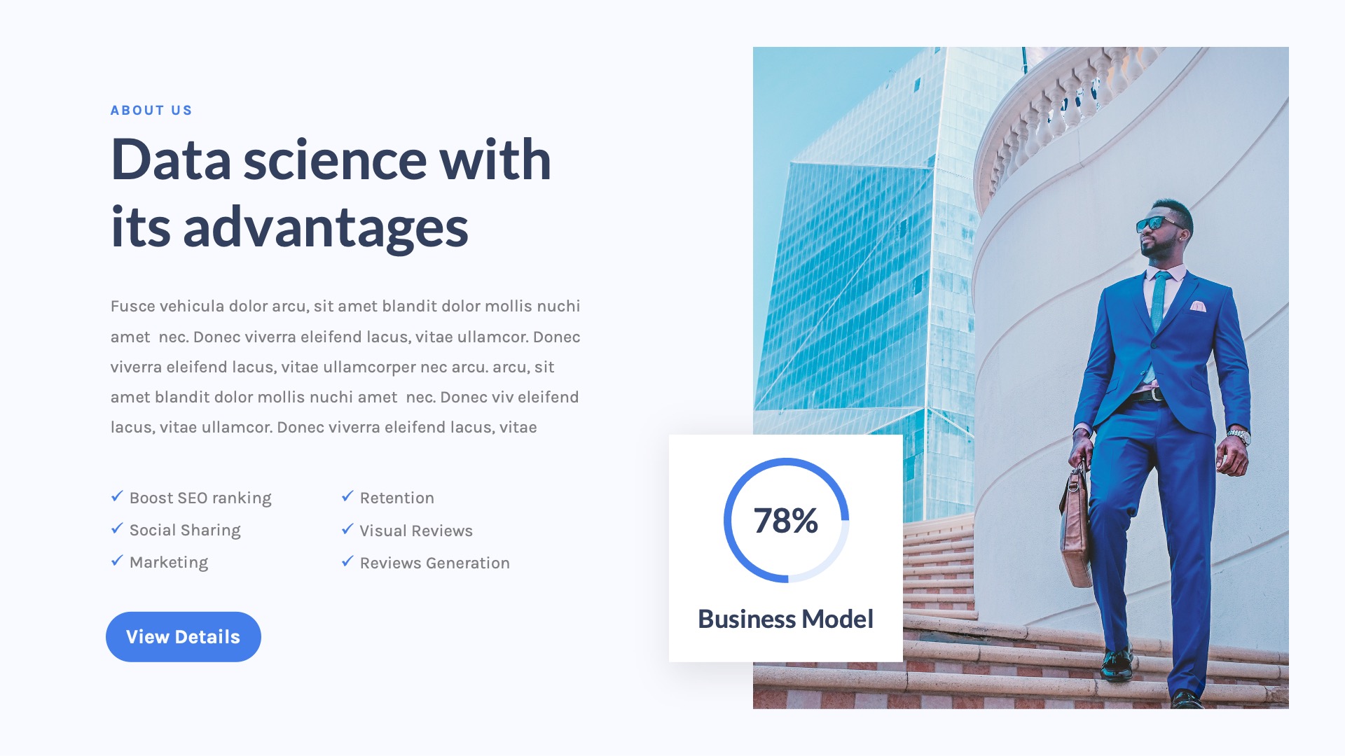 Datalo Data Science & Analytics Google Slides Template, Presentation