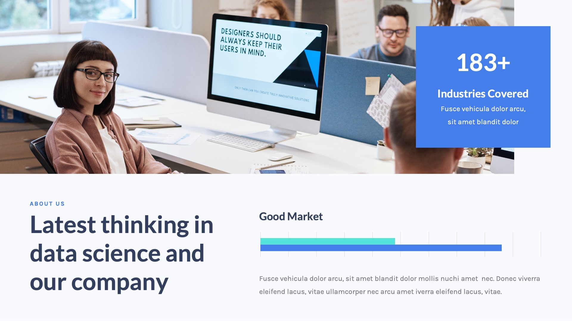 Datalo Data Science & Analytics Google Slides Template, Presentation