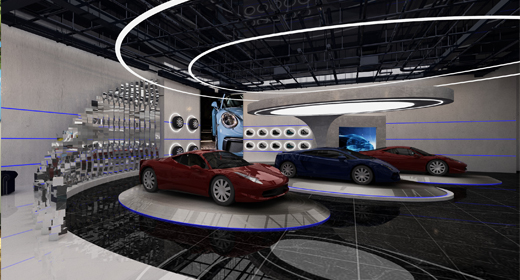 Carshow Room Interior Design