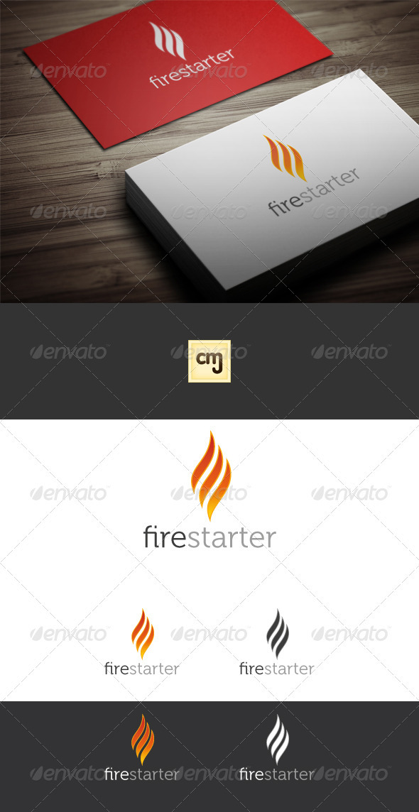 Fire Starter Logo Template - Symbols Logo Templates