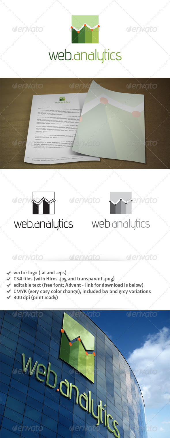 Web Analytics Logo - Symbols Logo Templates