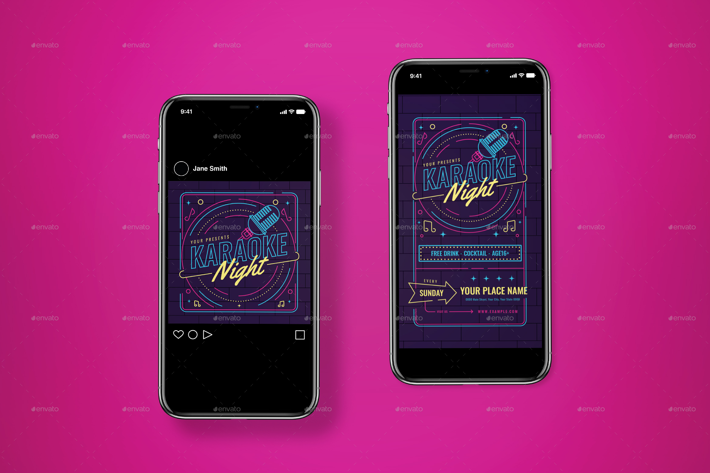 Karaoke Night Flyer Pack, Print Templates | GraphicRiver