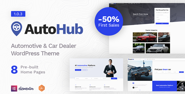 Autohub – Automotive & Car Dealer Theme