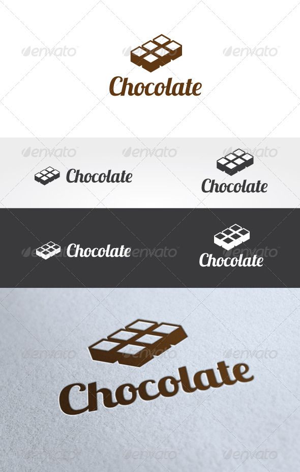 Chocolate Logo Templates - Food Logo Templates