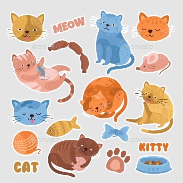 Cat Icons from GraphicRiver