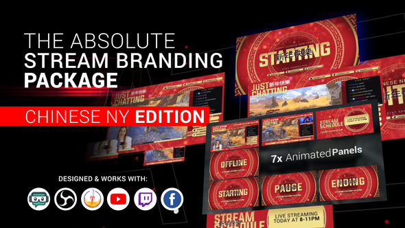 Stream Branding Package. - VideoHive 30438816