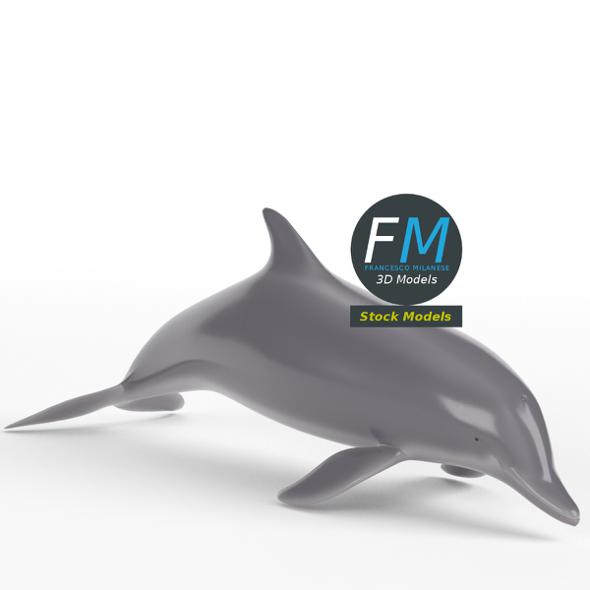 Stylized dolphin - 3Docean 18367794