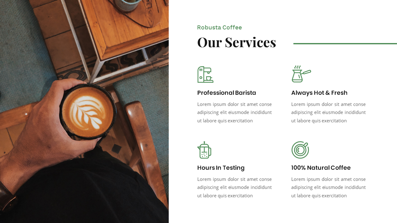 Robusta – Cafe & Coffee Shop Keynote Presentation Template ...