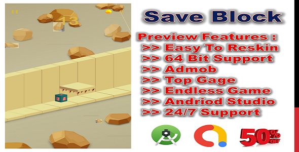 Save Block (compete game+admob+android)