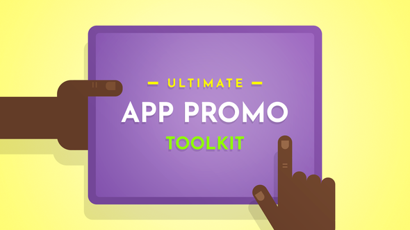 Ultimate App Promo Toolkit - After-Effects Template