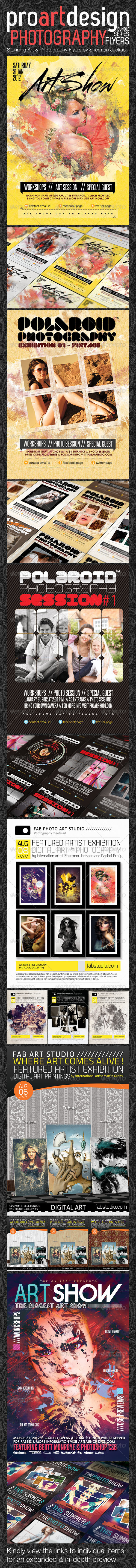 ProART Photography Bundle - PSD Templates - Events Flyers