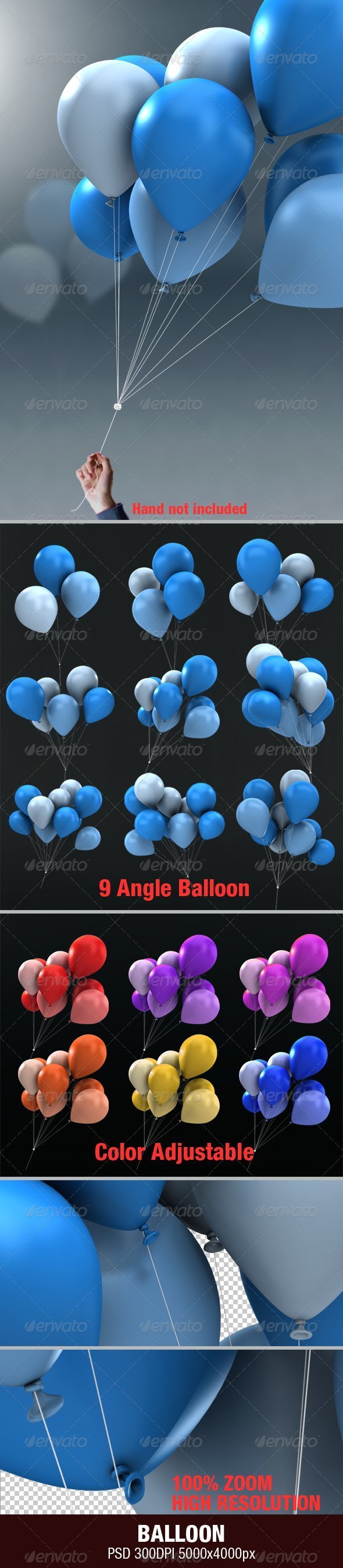Balloon - Objects 3D Renders
