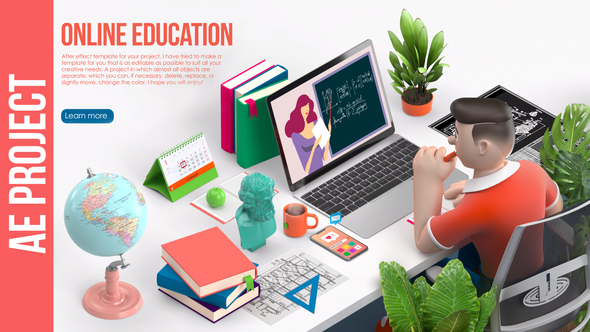 Mobile Online Education E - Learning AE