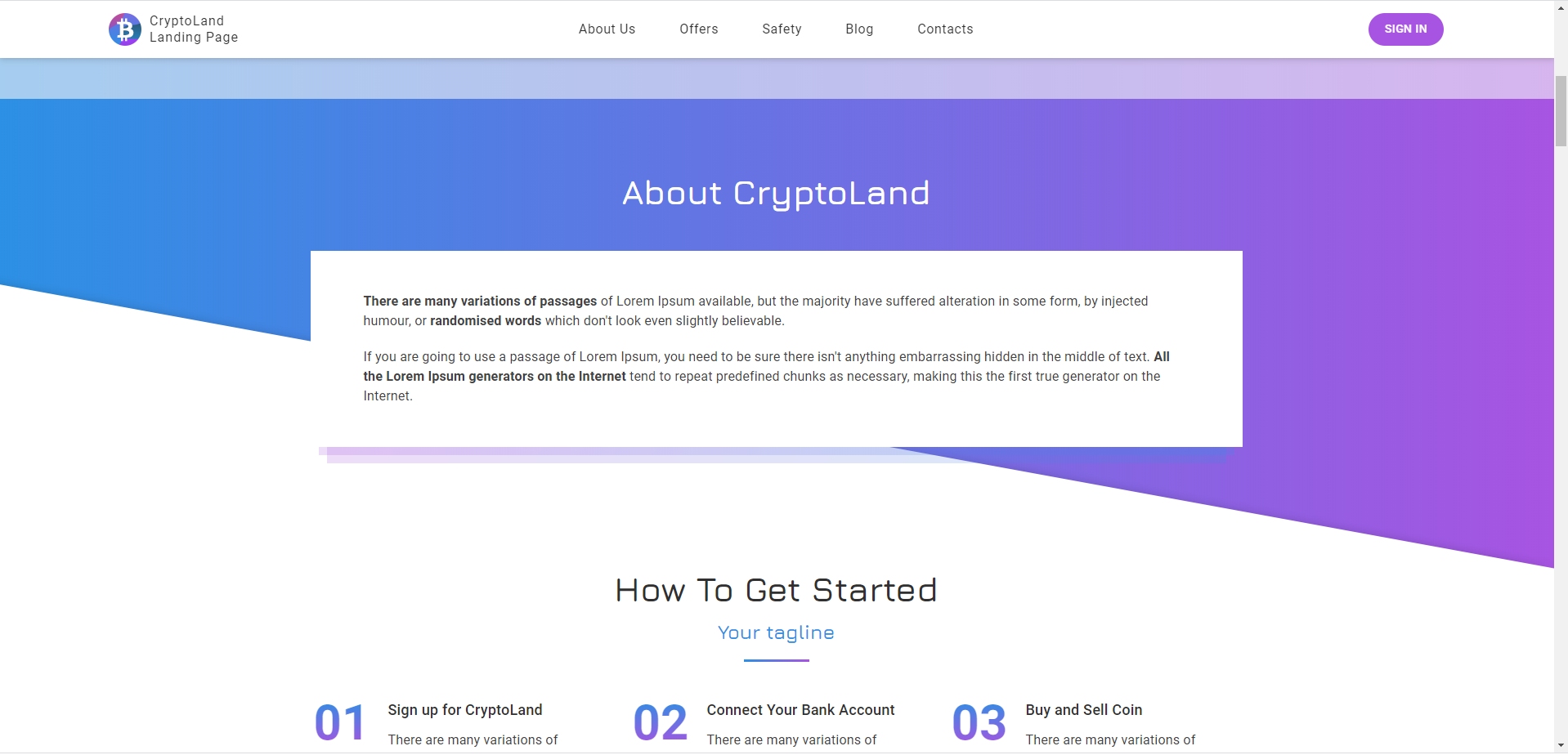 CryptoLand - HTML Crypto Template by Giaky_ita | CodeCanyon