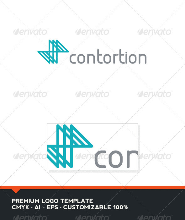Contortion Logo Template - Abstract Logo Templates