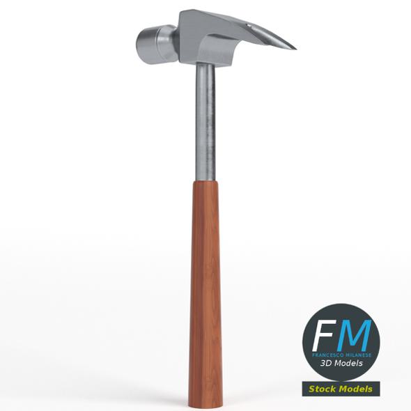 Claw hammer with - 3Docean 19890987