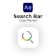 Search Bar Logo Reveal