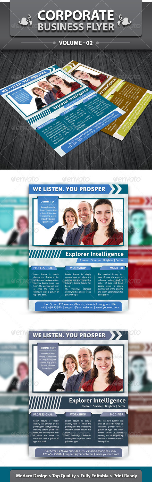 Corporate Business Flyer | Volume 2 - Corporate Flyers