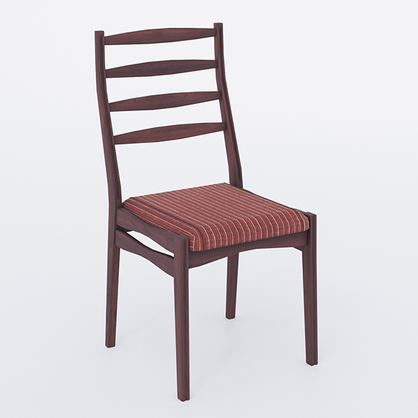 Wooden chair with - 3Docean 30468133