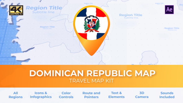 Dominican Republic Map - Republica Dominicana Travel Map