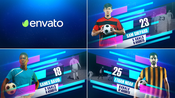 Soccer Player Introducing - VideoHive 30472667