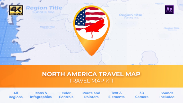 North America Map - North America Travel Map