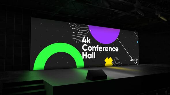 4k Conference Hall - VideoHive 30481319