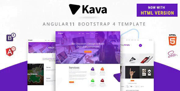 Kava - Angular - ThemeForest 23383596