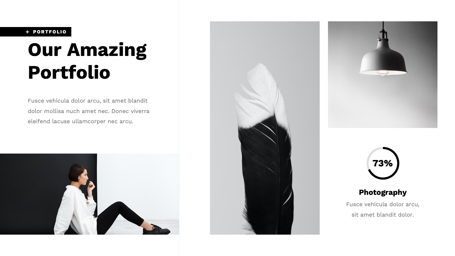 Blackdeck - Black White Minimalism Google Slides Template, Presentation ...