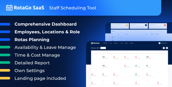 RotaGo SaaS – Staff Scheduling Tool