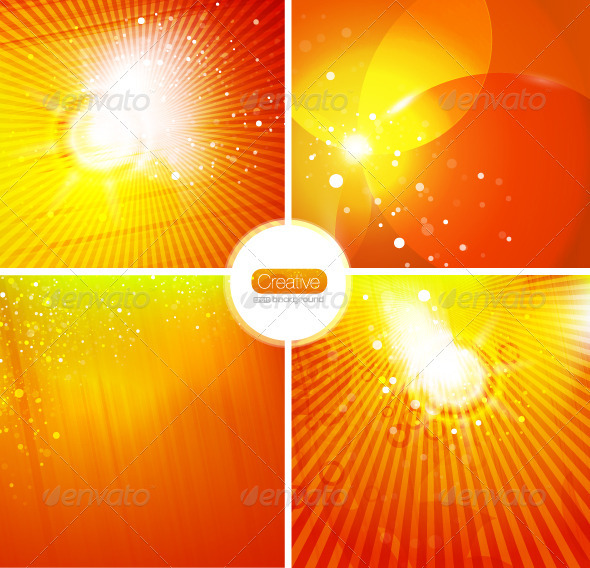Energy Vector Backgrounds - Nature Conceptual