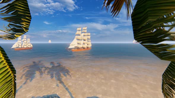 Island And Ship V2