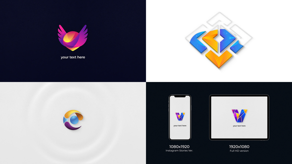 Abstract Logo Reveal