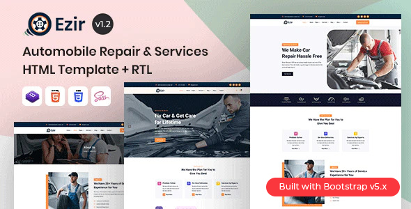 Ezir - Auto - ThemeForest 28734203