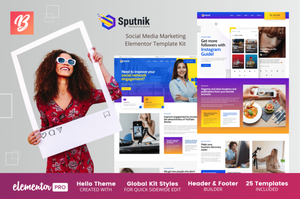 Sputnik - Social - ThemeForest 30390202