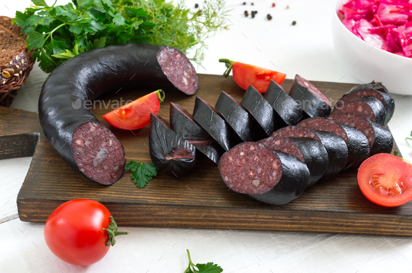 Morsilla - blood sausage.