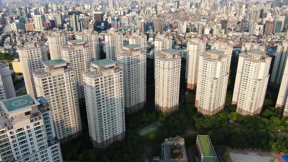 Korea Seoul Banpo Don High Rise Apartment Complex