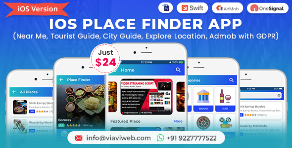 iOS Place Finder - CodeCanyon 19952709