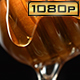 Honey Flowing Down the Wooden Stick - VideoHive Item for Sale