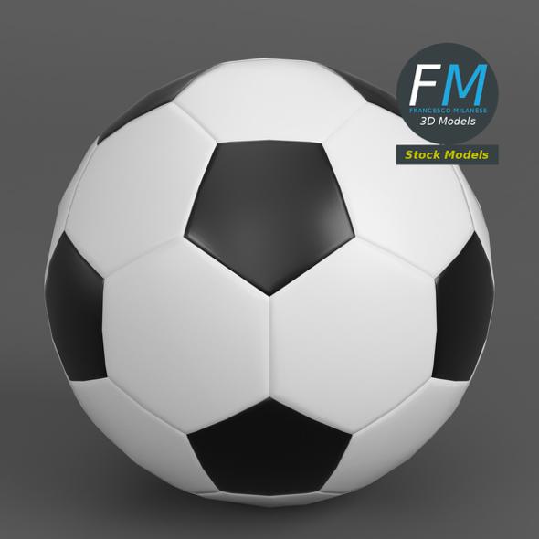 Football soccer ball - 3Docean 18650006