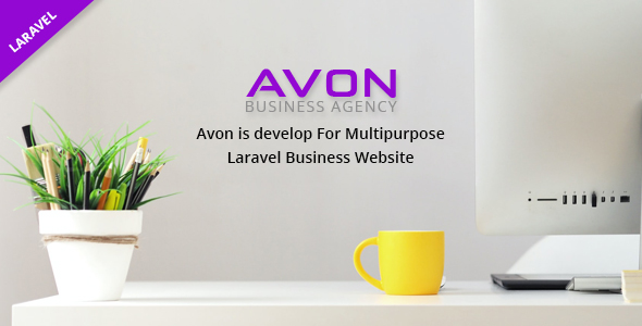 Avon – Multipurpose Business Website Laravel Script