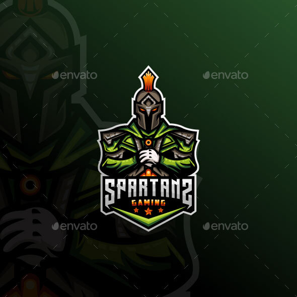 Spartan Esport Logo by Prosperos006 | GraphicRiver