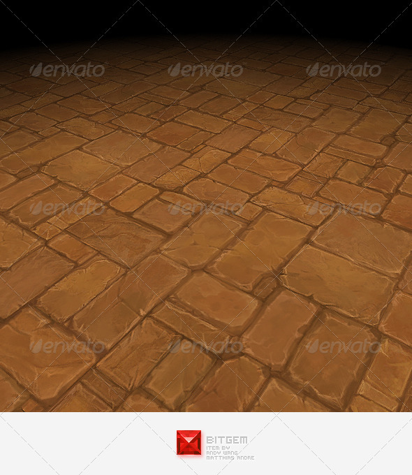 Stone Floor Tile - 3Docean 2806346