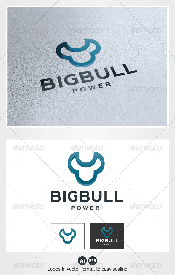Big Bull Logo - Animals Logo Templates