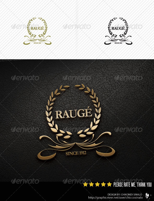 Rauge Logo Template - Abstract Logo Templates